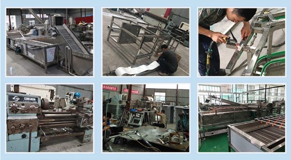 French fries machine for business - Huafood machine - Vegetable & Fruit  Cleaning Machine，Potato Chips Production Line