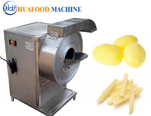 Máquina cortadora de batata para batatas fritas resistente