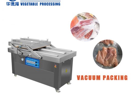 HZK-600 double chamber type vacuum packing machine