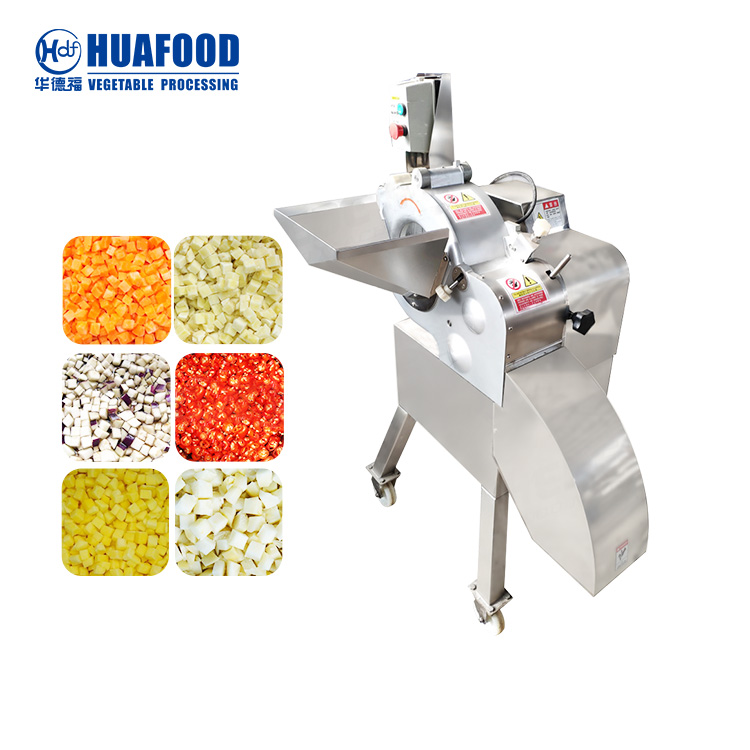 Carrot dicing machine