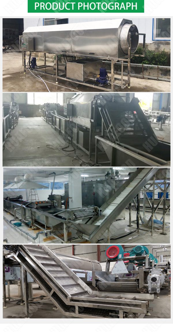 Carrot processing equipment