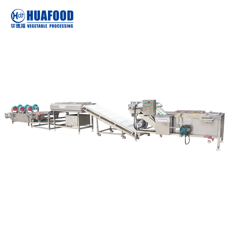 Vegetable processing machine