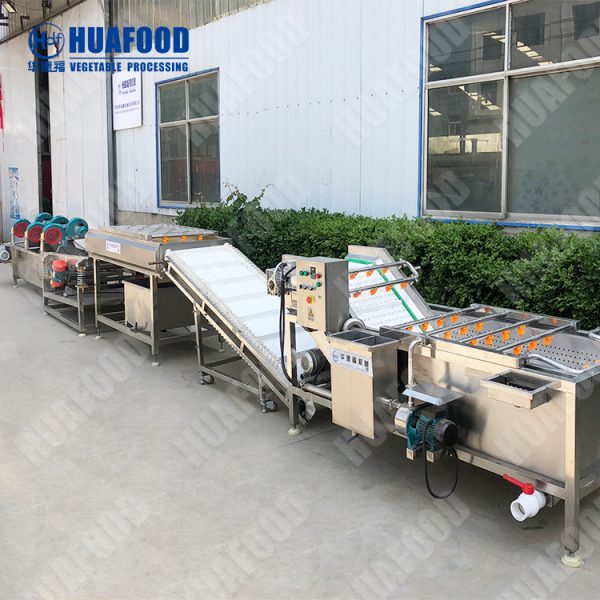 Vegetable processing machinery