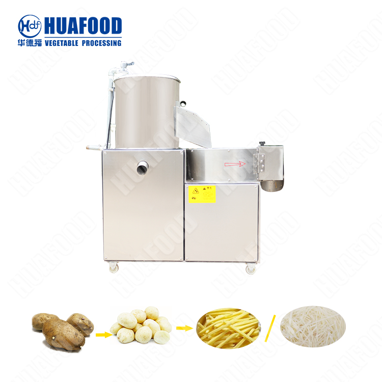 potato peeler and slicer machine
