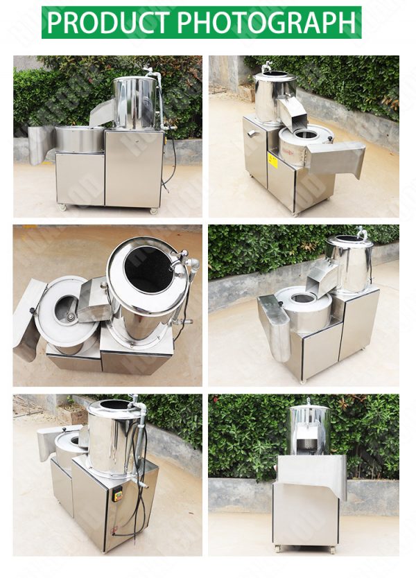 potato peeling and cutting machine (8)