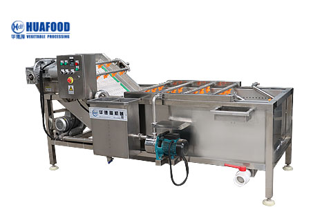 French fries machine for business - Huafood machine - Vegetable & Fruit  Cleaning Machine，Potato Chips Production Line