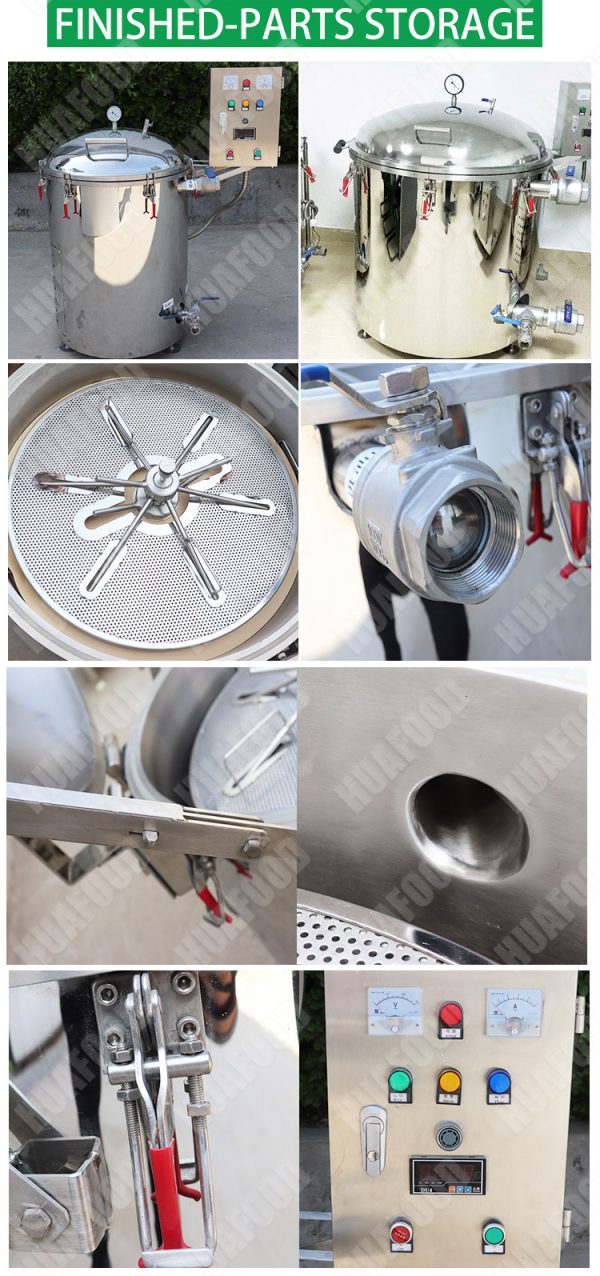 Automatic Cooking Fivestage Oil Filter Machine Huafood machine