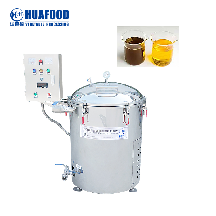 electric fryer oil filter machine