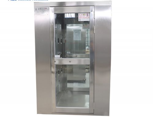 Air shower cleanroom