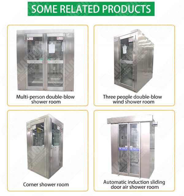 Air shower cleanroom Huafood machine Vegetable & Fruit Cleaning