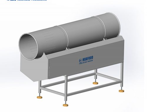 Máquina de condimento de barril octogonal, mezclador de cubo para mezclar alimentos inflados HLT-3000