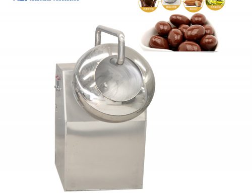 HGY-1000 automatic tablets coating equipment peanut chocolate coating machine