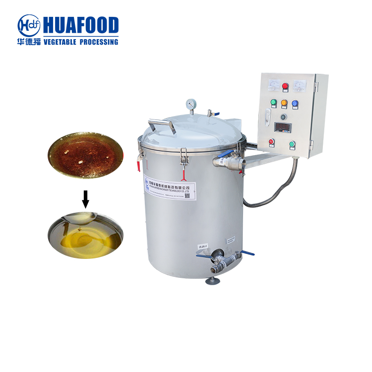 Oil filter machine