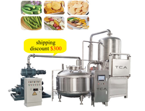 Industrial Vacuum Frying Machine For Fruits And Vegetables Chips