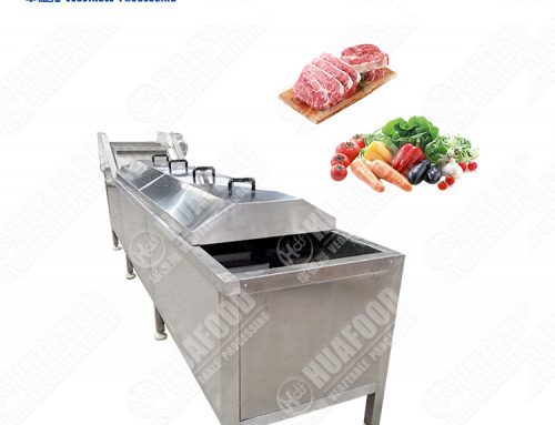 Vegetable Carrot Cooking Blanching Sterilization Machine