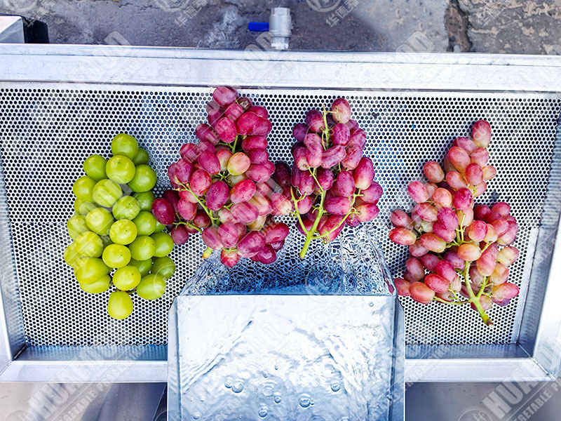 grape fruit washing effects