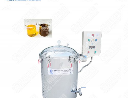 Used filtering machine for deep fryer oil