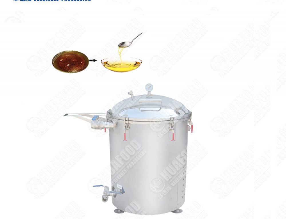 Used filtering machine for deep fryer oil Huafood machine Vegetable