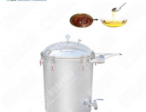 Energy saving portable fryer filter machine