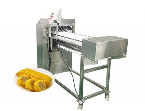Professional fresh corn carrot segment cutting machine