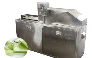 aloe vera peeling machine