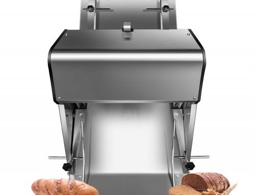 Commercial Electric Rotary Toast Cutter Bread Slicer Loaf Cutting Machine