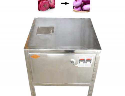 Peladora de cebollas pequeña completamente automática/peladora de cebollas