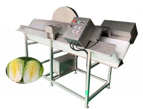 Máquina cortadora de mitad de repollo/tomate/patata para frutas y verduras