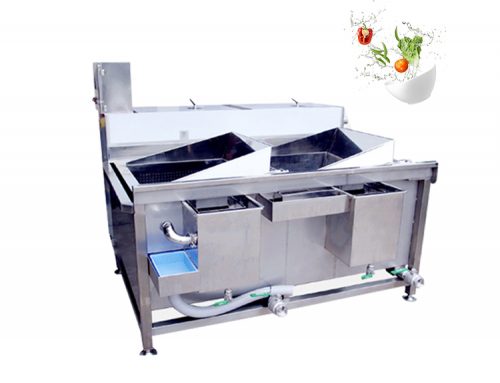Multi-function Double trough vegetable washing machine