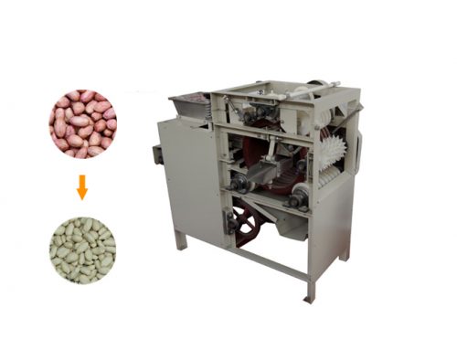 Soaked Cocoa Bean Pea Pine Nuts Wet Way Cashew Peanut Peeling Machine