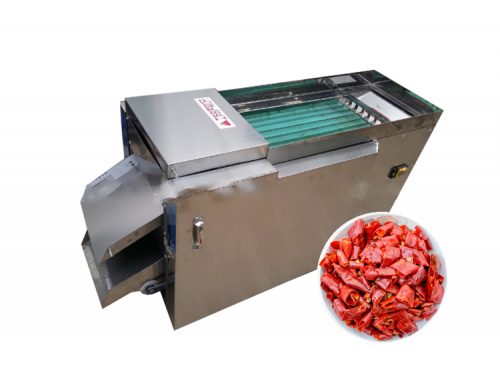 Industrial chilli stem cutting machine