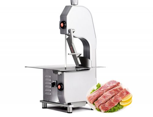 New automatic electric meat and pork bone slicer cutting cutter saw machine