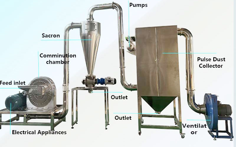 chilli powder production line