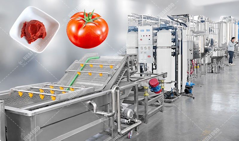 tomato paste prduction line details