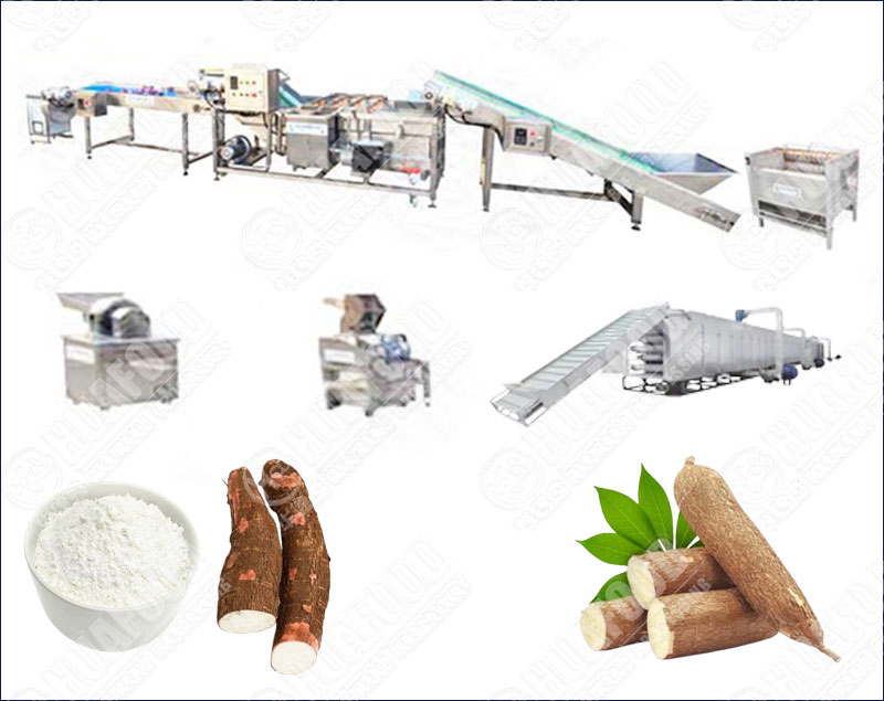 cassava flour production line