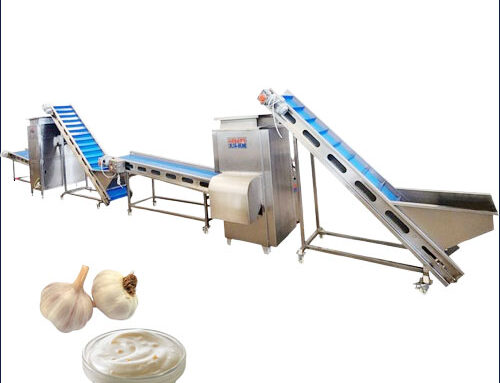 Turnkey Garlic Paste Production Line With High Efficiency