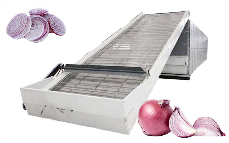 mesh belt drying machine