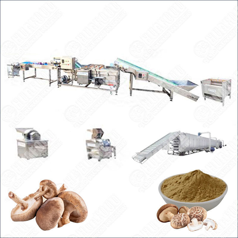 mushroom powder production line