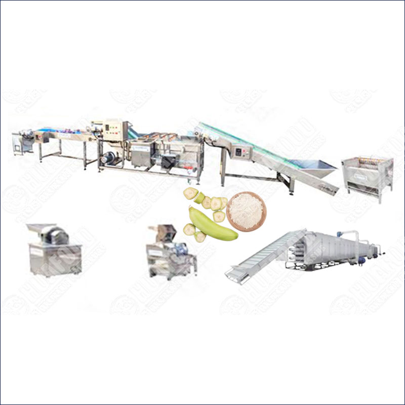 plantain flour production line