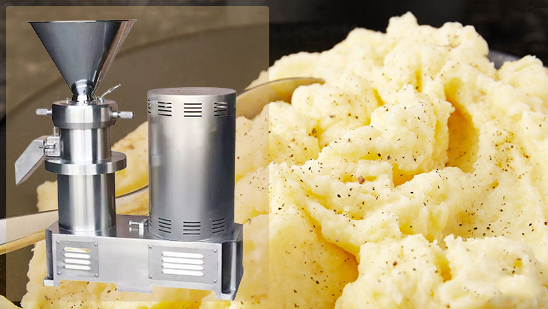 Potato paste grinding machine