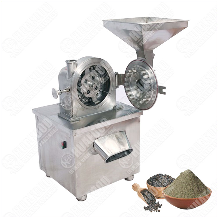 Black peppercorn mill grinder machine