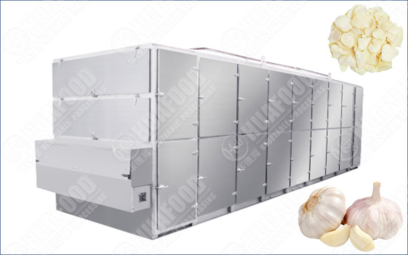 garlic flake dehydration machine