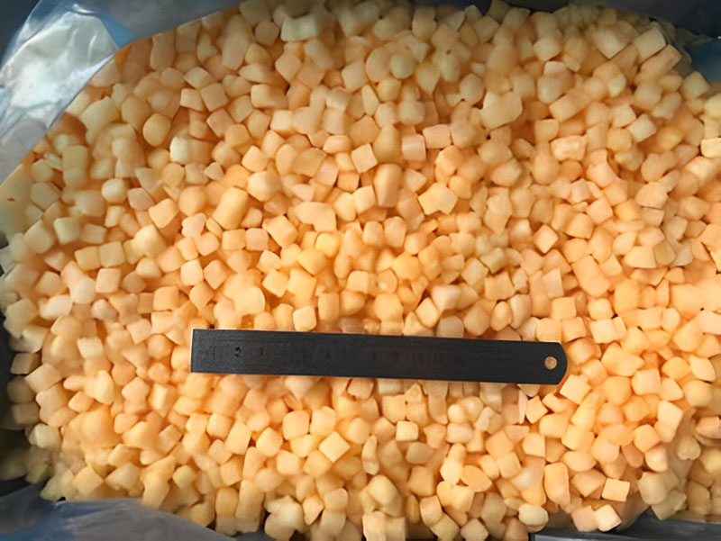 diced hami melon cube
