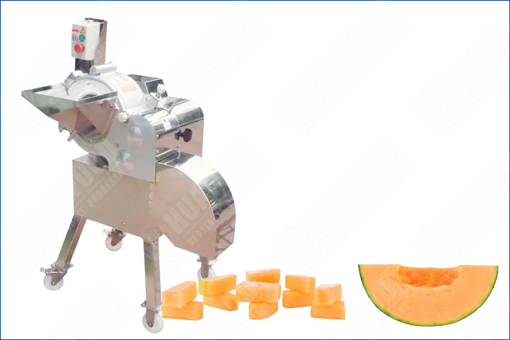 hami melon fruit dicing machine