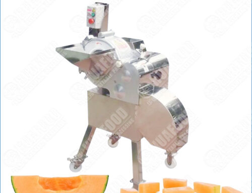 Commercial Hami Melon Fruit Dicing Machine For Melon Salad