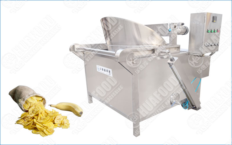 banana chips fryer machine