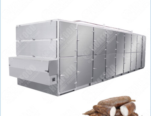 Continuous Mesh Belt Cassava Drying Machine for Cassava Chips & Starch