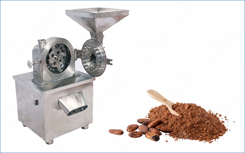 cocoa bean powder grinding machine
