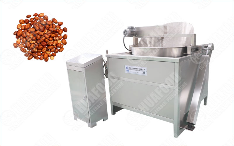 groundnut frying machine