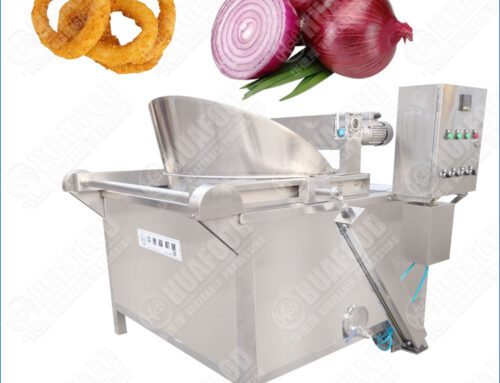 Onion Rings Batch Deep Fryer Machine With Precise Time & Temp Settings